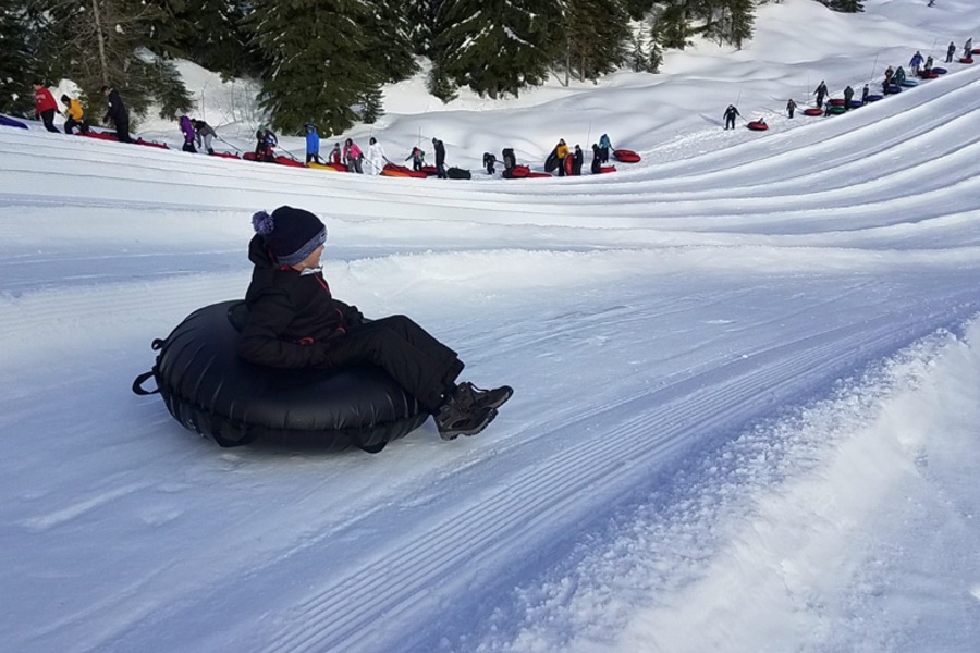 Snow Tubing and Winter Activities